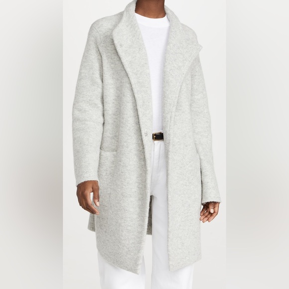 Vince clean edge cardigan coat size medium merino wool - Picture 2 of 13